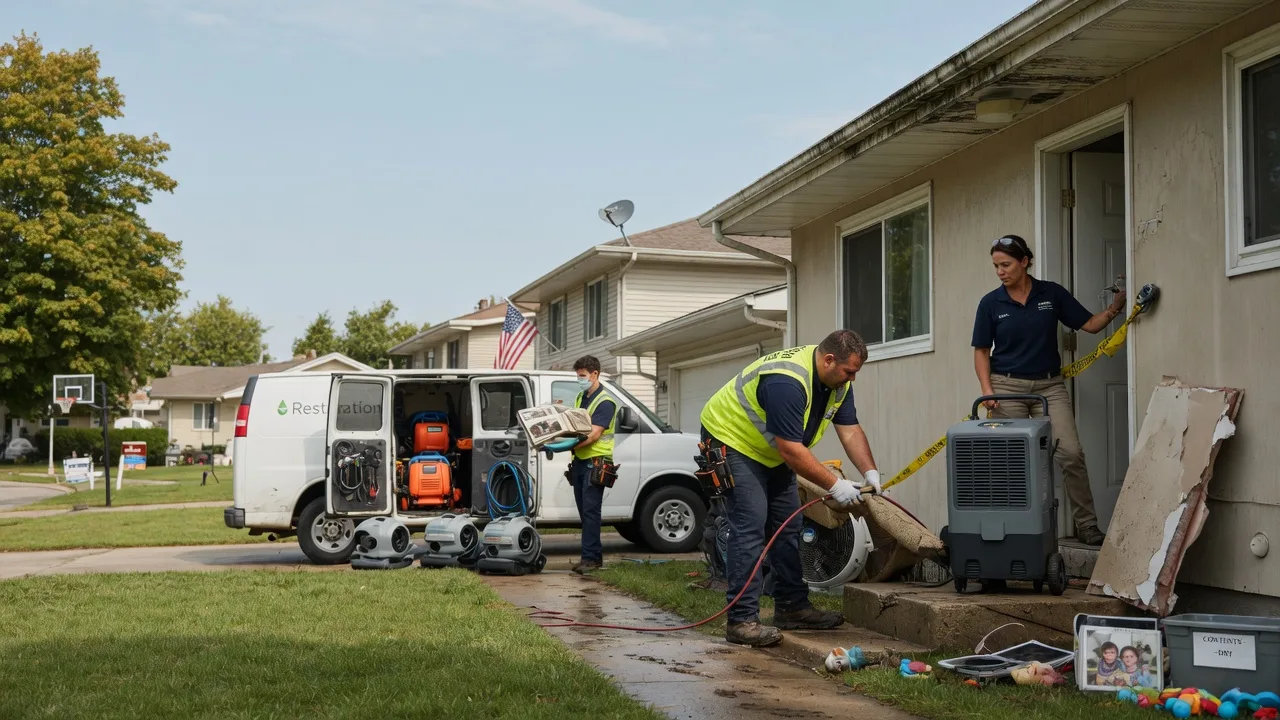 Water Damage Restoration in Lyndon, IL near me